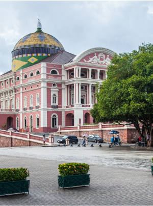 Manaus walking city tour